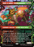 Raph and Mikey, Troublemakers 250/190 (Teenage Mutant Ninja Turtles)  - Showcase Foil