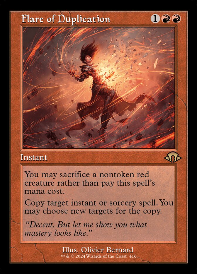Flare of Duplication 416 (Modern Horizons 3)  - Retro