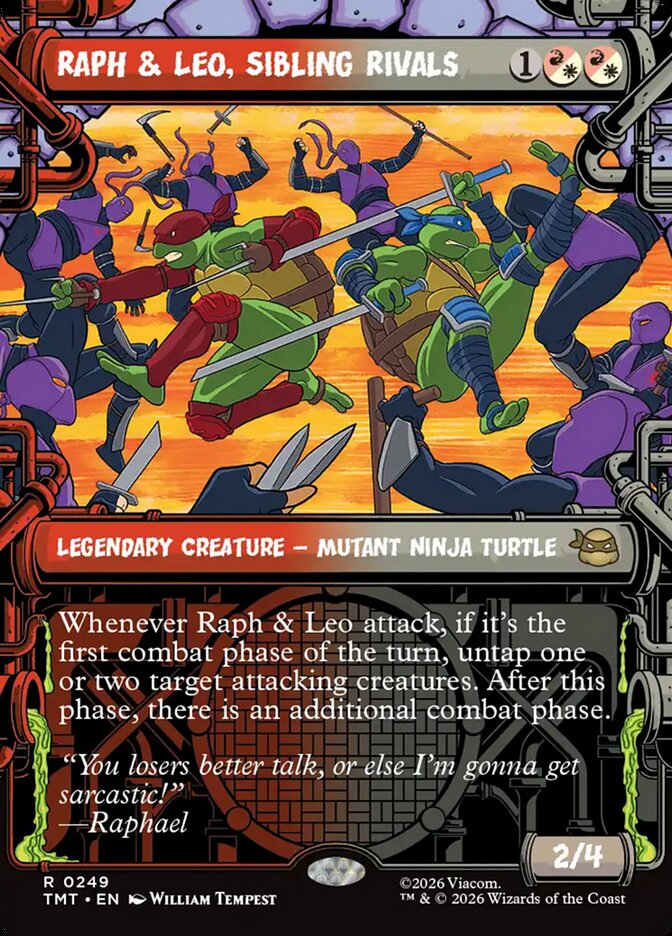 Raph & Leo, Sibling Rivals (Teenage Mutant Ninja Turtles) 
