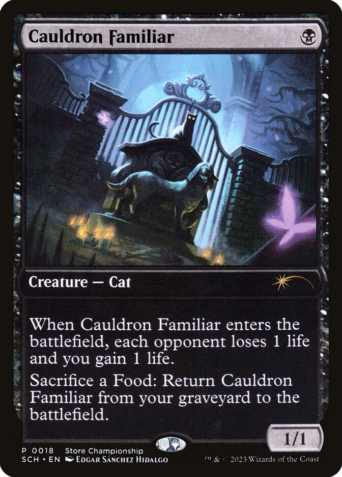 Cauldron Familiar 18 (Game Day & Store Championship Promos) 