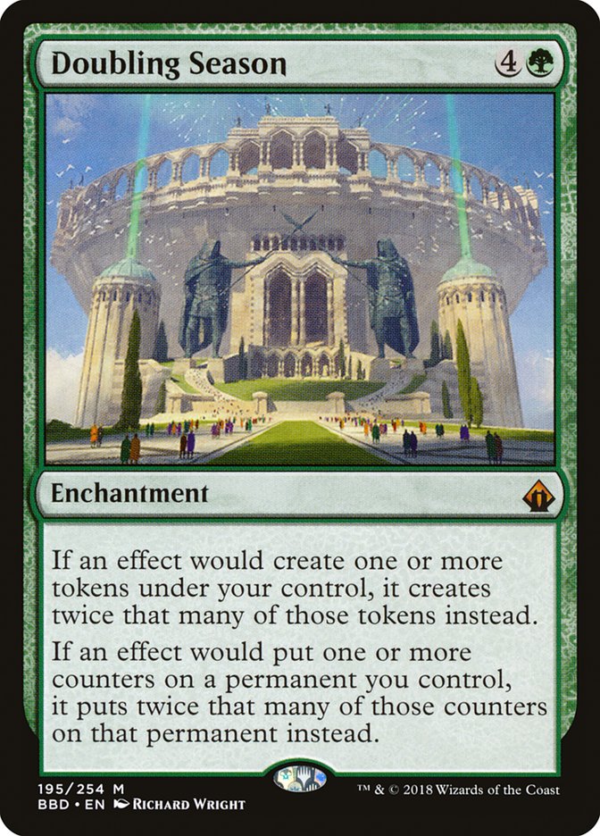 Doubling Season 195 (Battlebond) 