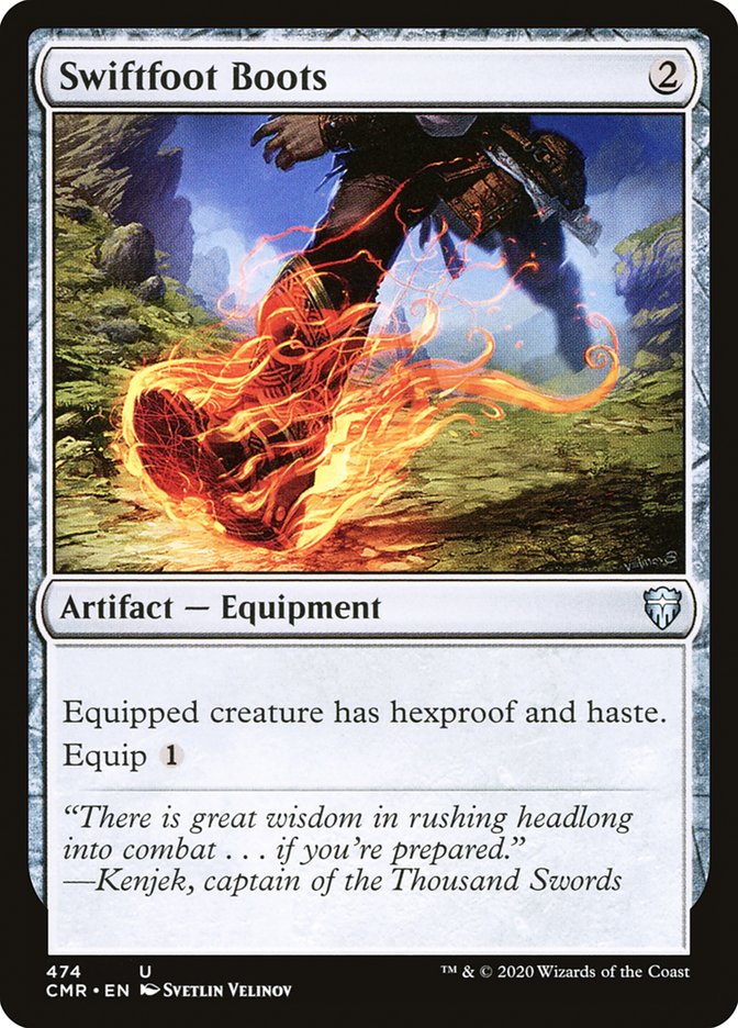 Swiftfoot Boots 474/361 (Commander Legends) 