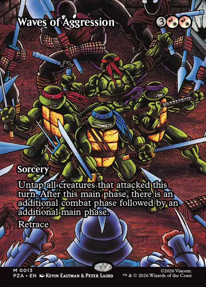 Waves of Aggression (Teenage Mutant Ninja Turtles Eternal-Legal)  - undefined