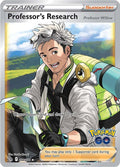Professors Research Professor Willow Full Art 078/078 (Pokemon GO)  - Holofoil