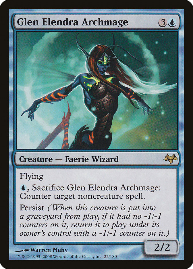 Glen Elendra Archmage 22/180 (Eventide)  - Foil