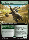 Brightcap Badger // Fungus Frolic 62 (Commander: Bloomburrow)  - Extended Art