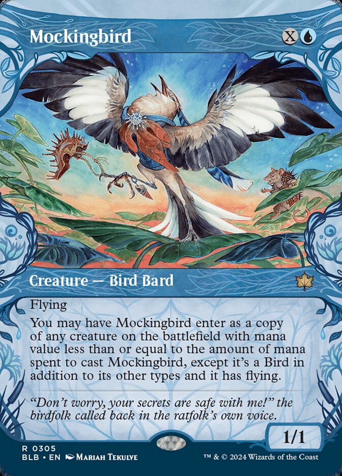 Mockingbird 305 (Bloomburrow)  - Showcase