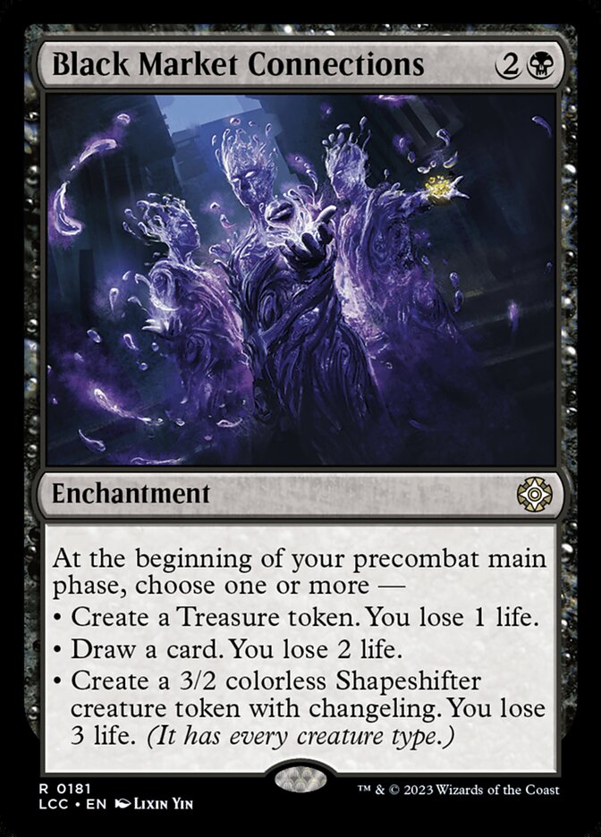 Black Market Connections 181 (Commander: The Lost Caverns of Ixalan) 