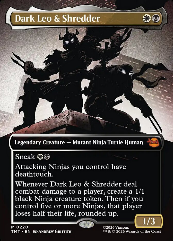 Dark Leo & Shredder (Teenage Mutant Ninja Turtles) 