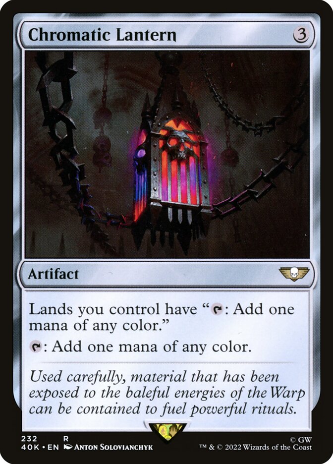 Chromatic Lantern (Universes Beyond: Warhammer 40,000) 