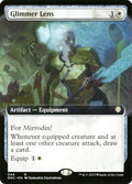 Glimmer Lens 44/28 (Commander: Phyrexia: All Will Be One)  - Extended Art