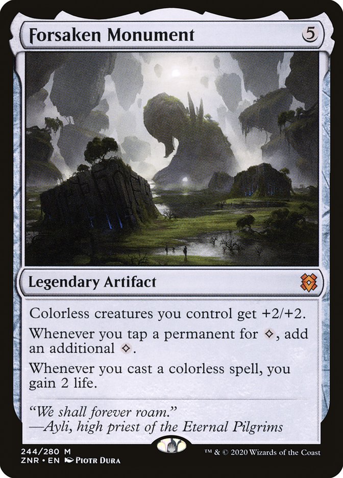 Forsaken Monument (Zendikar Rising) 