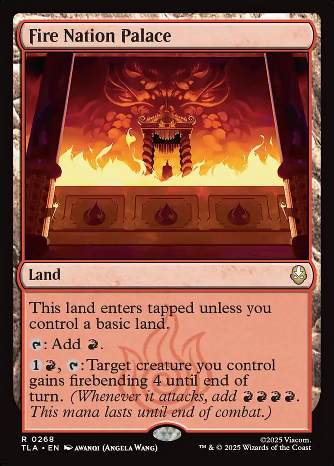 Fire Nation Palace 268 (Avatar: The Last Airbender)  - Foil