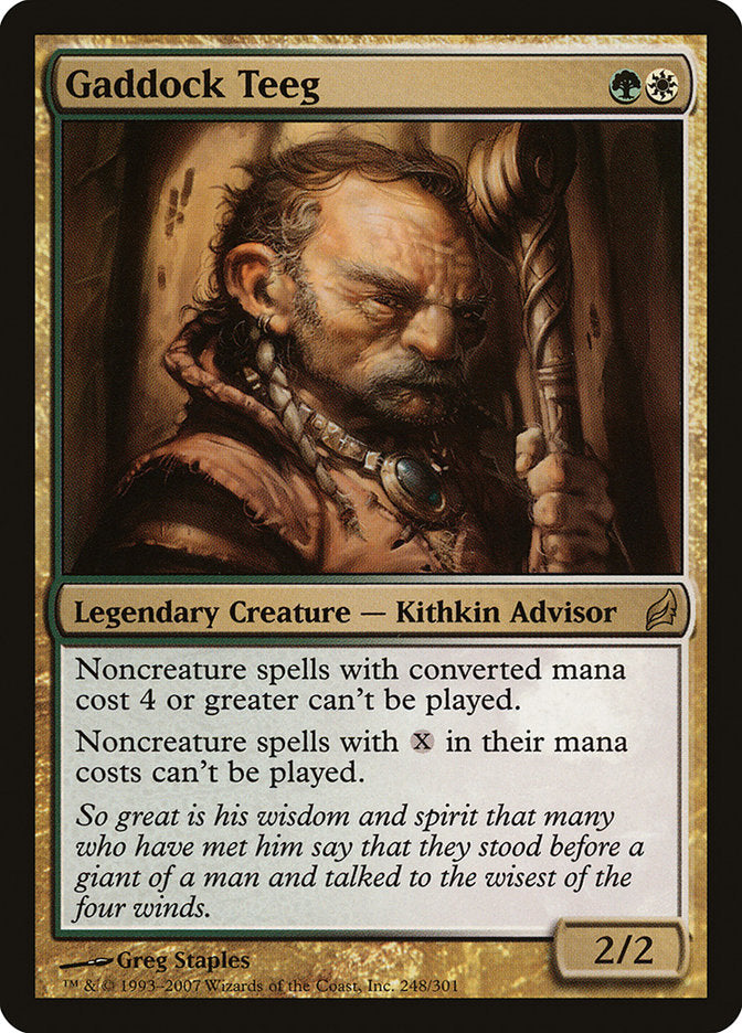 Gaddock Teeg 248/301 (Lorwyn) 