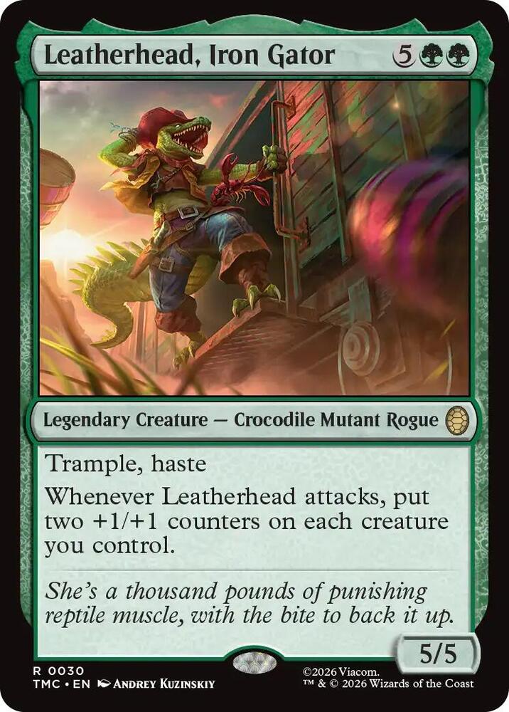 Leatherhead Iron Gator (Teenage Mutant Ninja Turtles) 