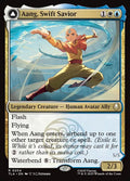 Aang, Swift Savior // Aang and La, Ocean's Fury 204 (Avatar: The Last Airbender)  - Foil