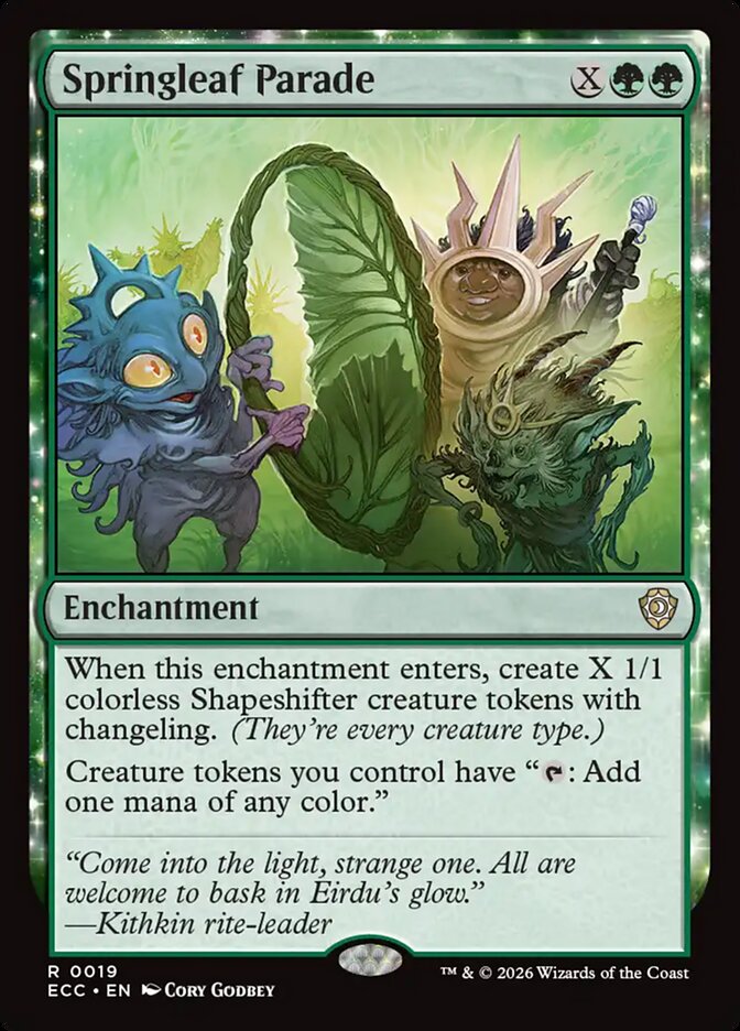 Springleaf Parade (Commander: Lorwyn Eclipsed) 
