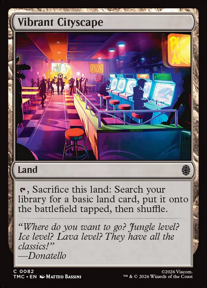 Vibrant Cityscape (Commander: Teenage Mutant Ninja Turtles) 