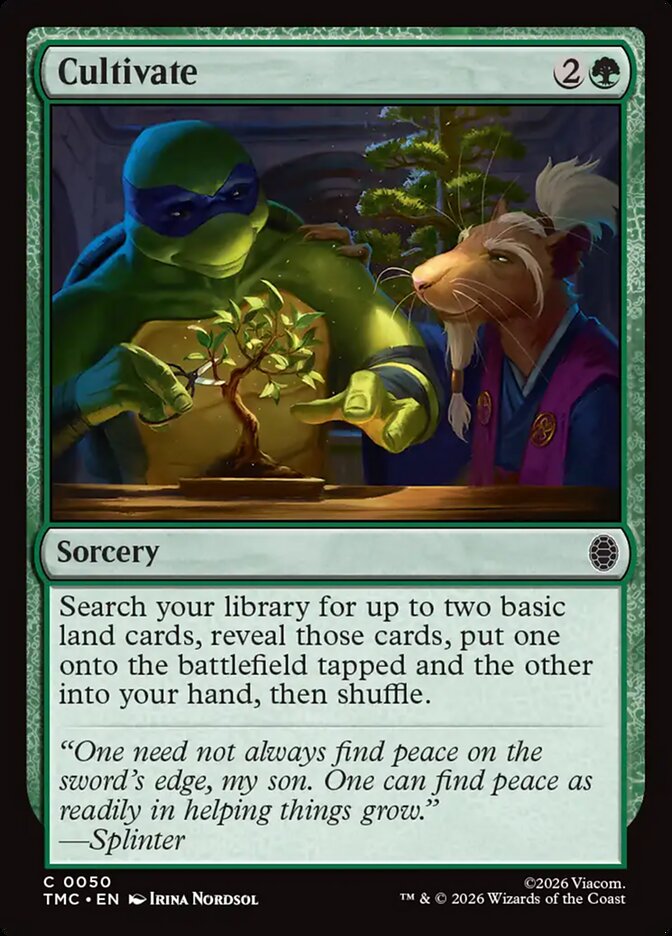Cultivate (Commander: Teenage Mutant Ninja Turtles) 