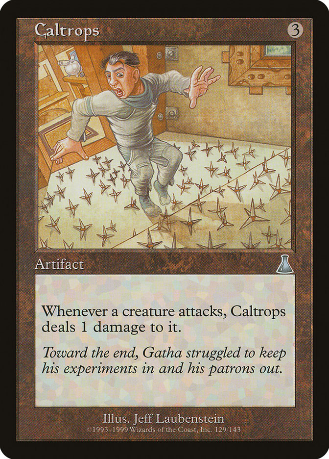 Caltrops 129/143 (Urza's Destiny) 