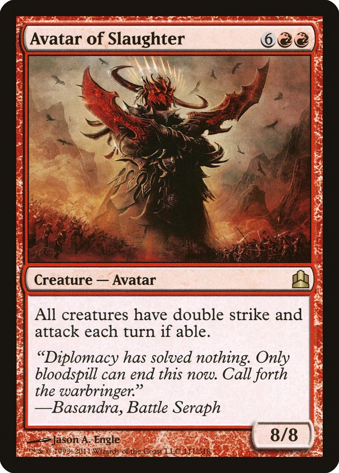 Avatar of Slaughter 111/318 (Commander) 