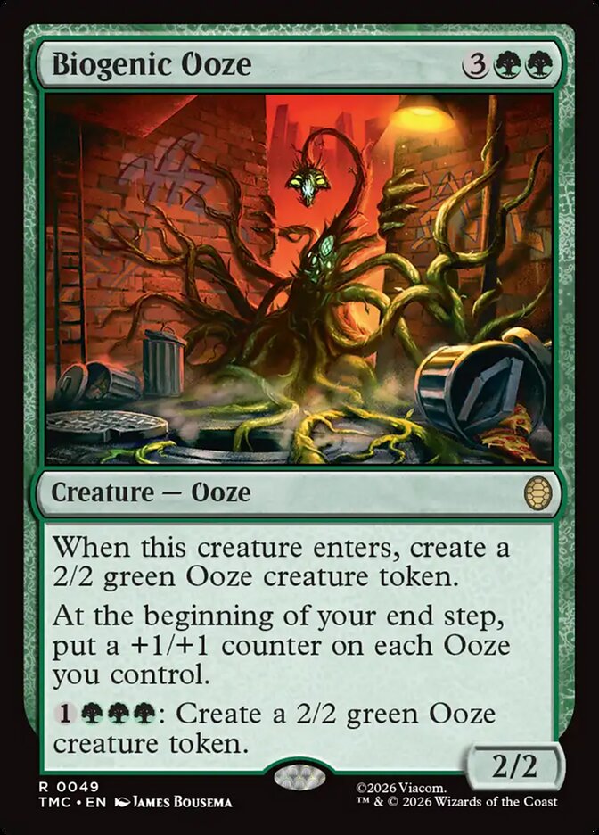 Biogenic Ooze (Commander: Teenage Mutant Ninja Turtles) 