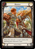 Blunten Yellow Extended Art (Compendium of Rathe)  - Rainbow Foil