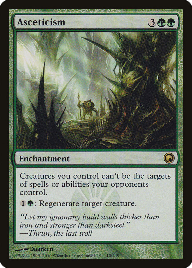 Asceticism 110/249 (Scars of Mirrodin) 