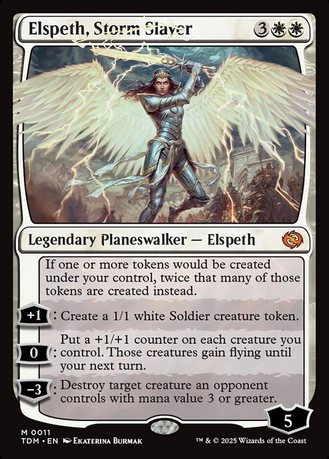 Elspeth, Storm Slayer 11 (Tarkir: Dragonstorm) 