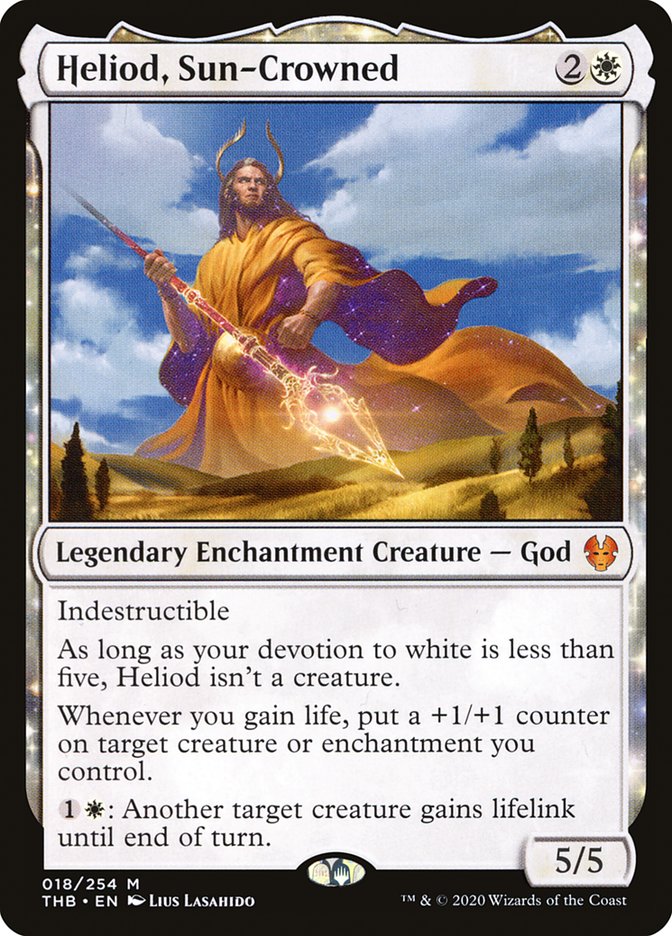 Heliod, Sun-Crowned 18/254 (Theros Beyond Death) 