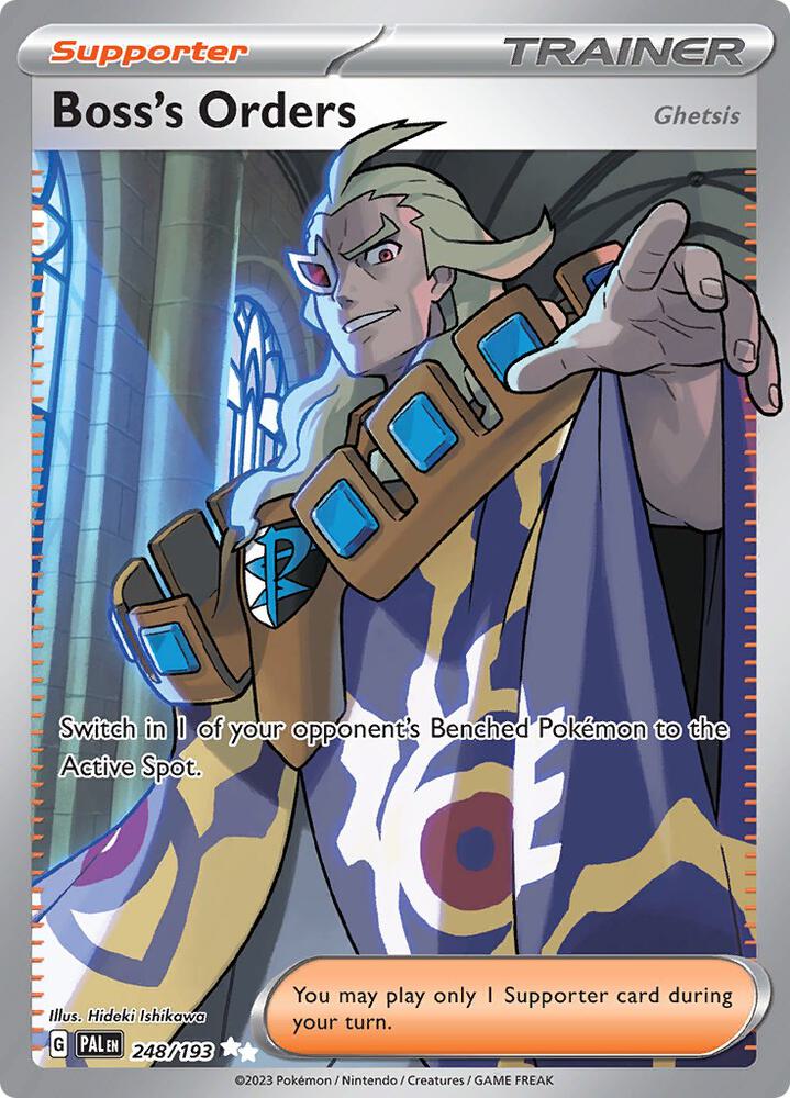 Boss's Orders 248/193 (SV02: Paldea Evolved)  - Holofoil