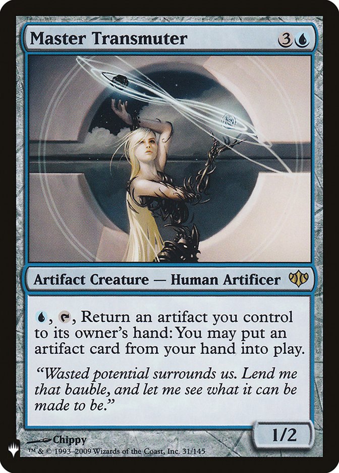Master Transmuter CON-31/5075 (The List Reprints) 