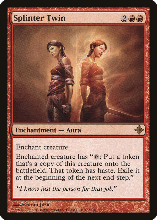 Splinter Twin 165/248 (Rise of the Eldrazi)  - Foil