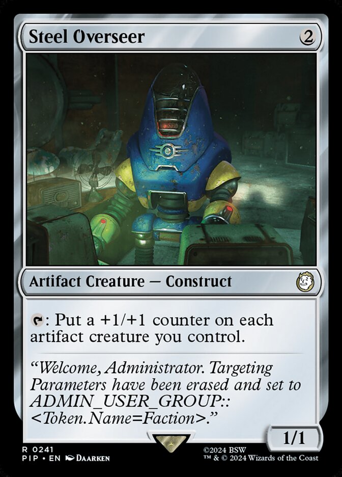 Steel Overseer 241/326 (Universes Beyond: Fallout)  - Foil