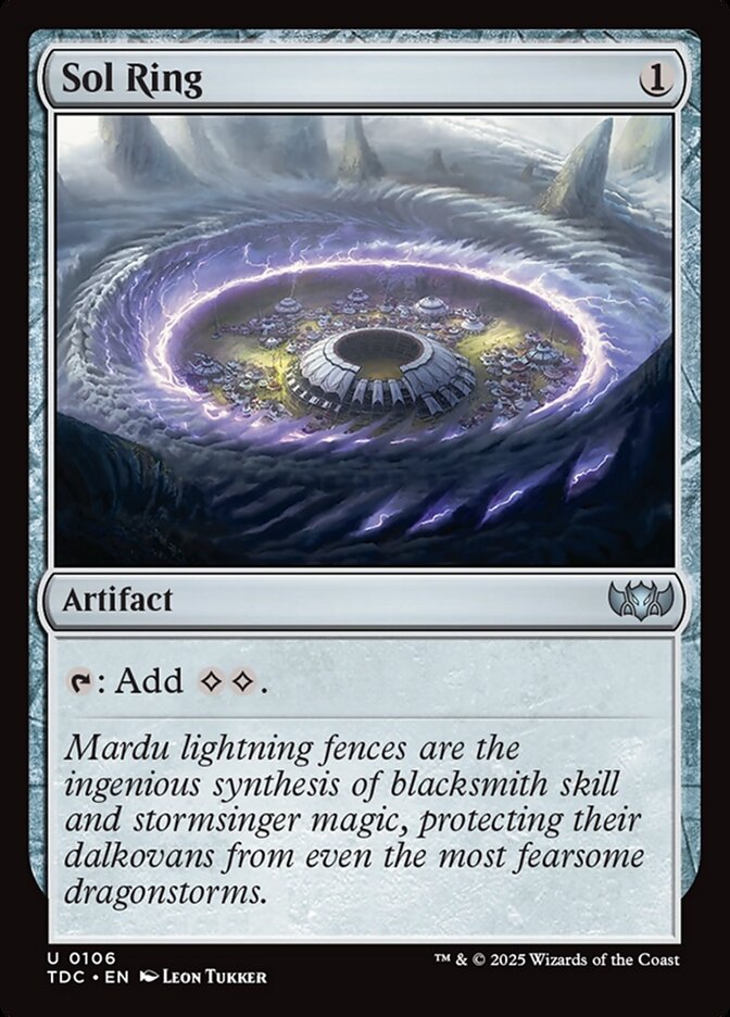 Sol Ring 106 (Commander: Tarkir: Dragonstorm) 