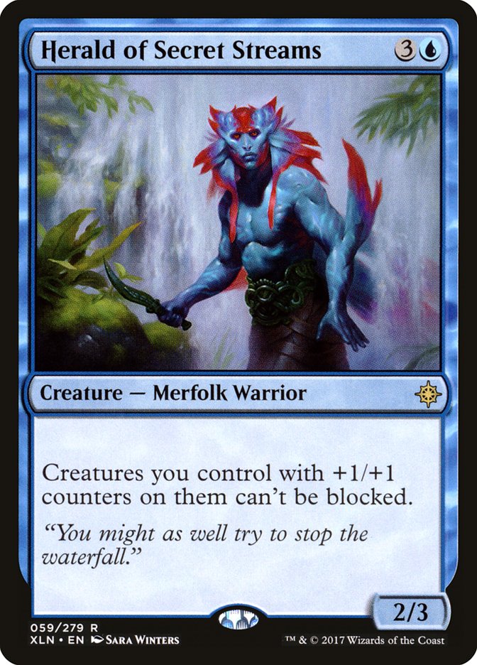 Herald of Secret Streams 59 (Ixalan) 