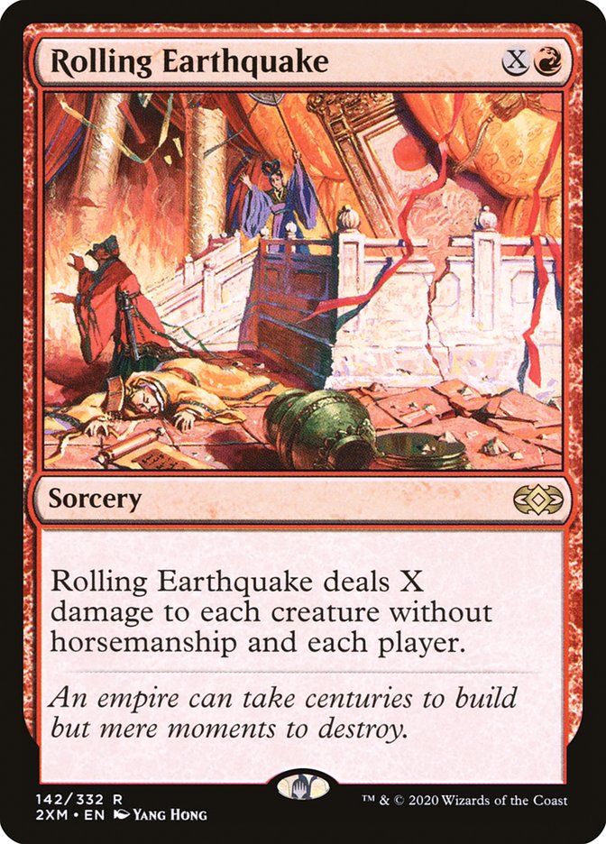 Rolling Earthquake 142 (Double Masters) 