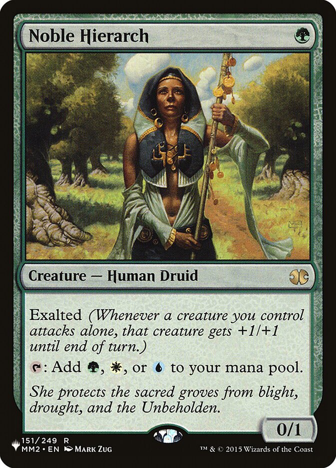 Noble Hierarch 151/249 (The List Reprints) 