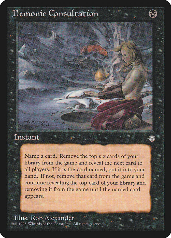 Demonic Consultation 121/383 (Ice Age) 