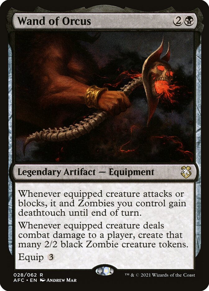Wand of Orcus 28/62 (Commander: Adventures in the Forgotten Realms) 