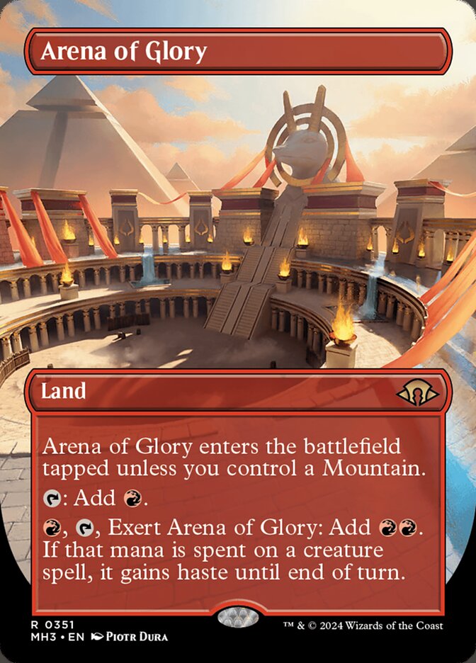 Arena of Glory 351/319 (Modern Horizons 3)  - Borderless