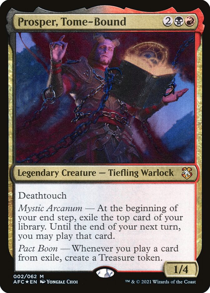 Prosper, Tome-Bound 2 (Commander: Adventures in the Forgotten Realms)  - Foil