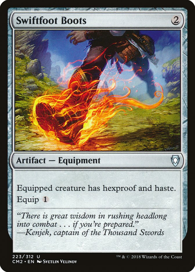 Swiftfoot Boots 223/312 (Commander Anthology Volume II) 
