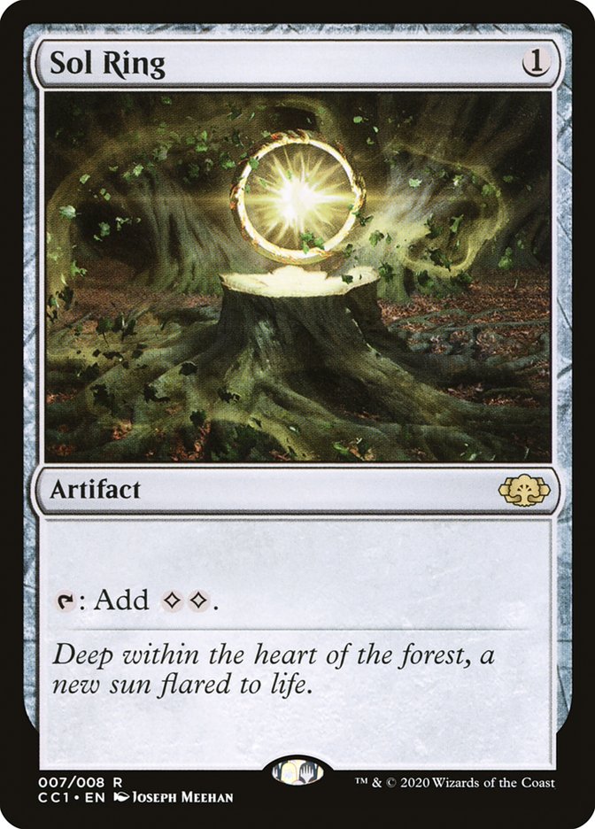 Sol Ring 7 (Commander Collection: Green) 