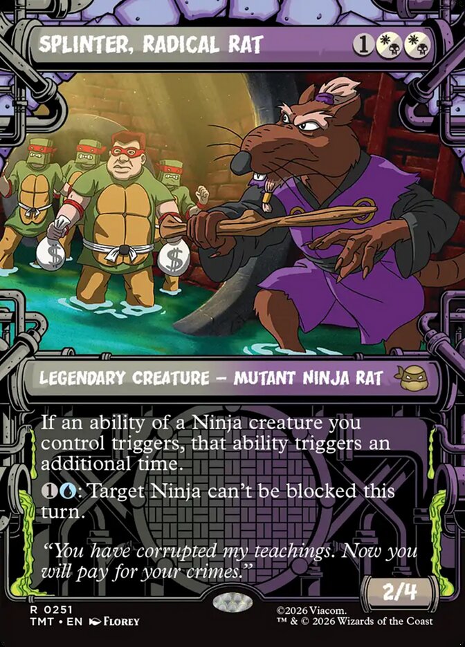 Splinter, Radical Rat (Teenage Mutant Ninja Turtles)  - undefined