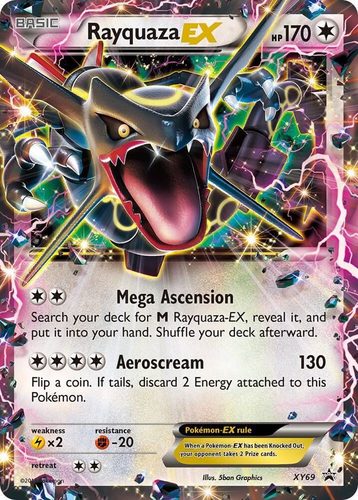 Rayquaza EX XY69 (XY Promos)  - Holofoil