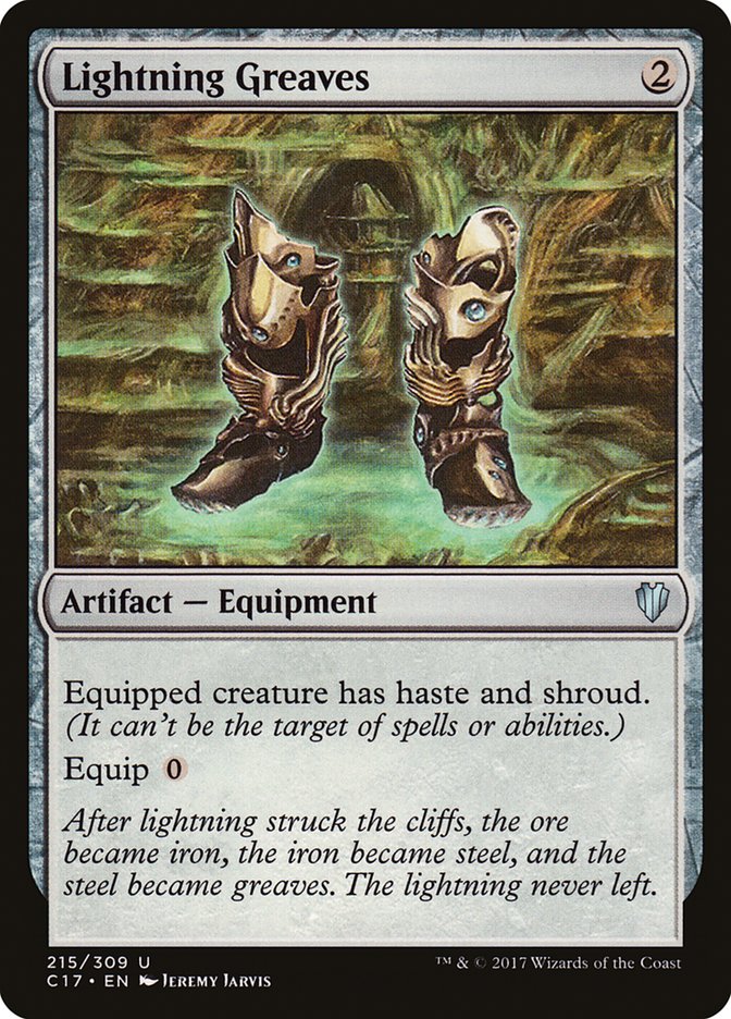 Lightning Greaves 215 (Commander 2017) 