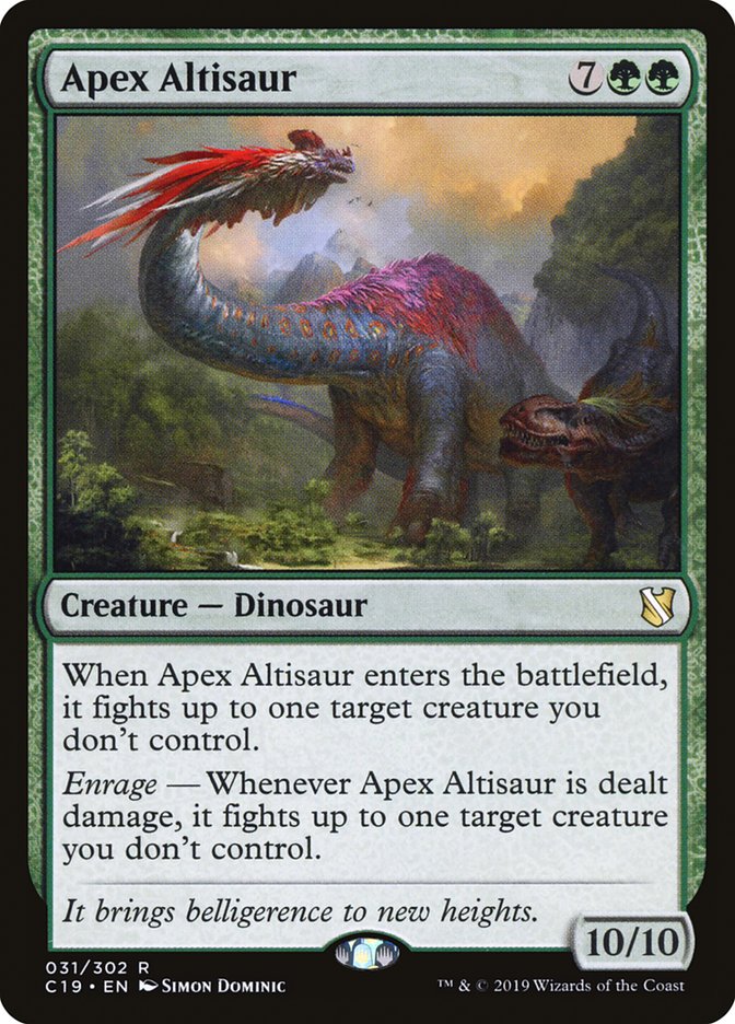 Apex Altisaur 31 (Commander 2019) 