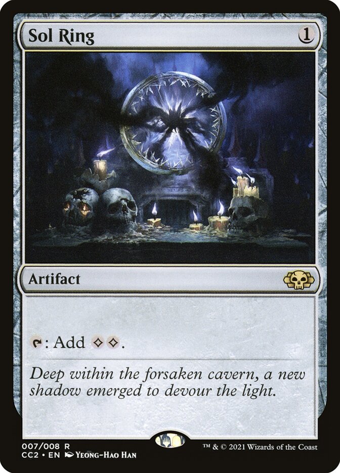 Sol Ring 7 (Commander Collection: Black) 