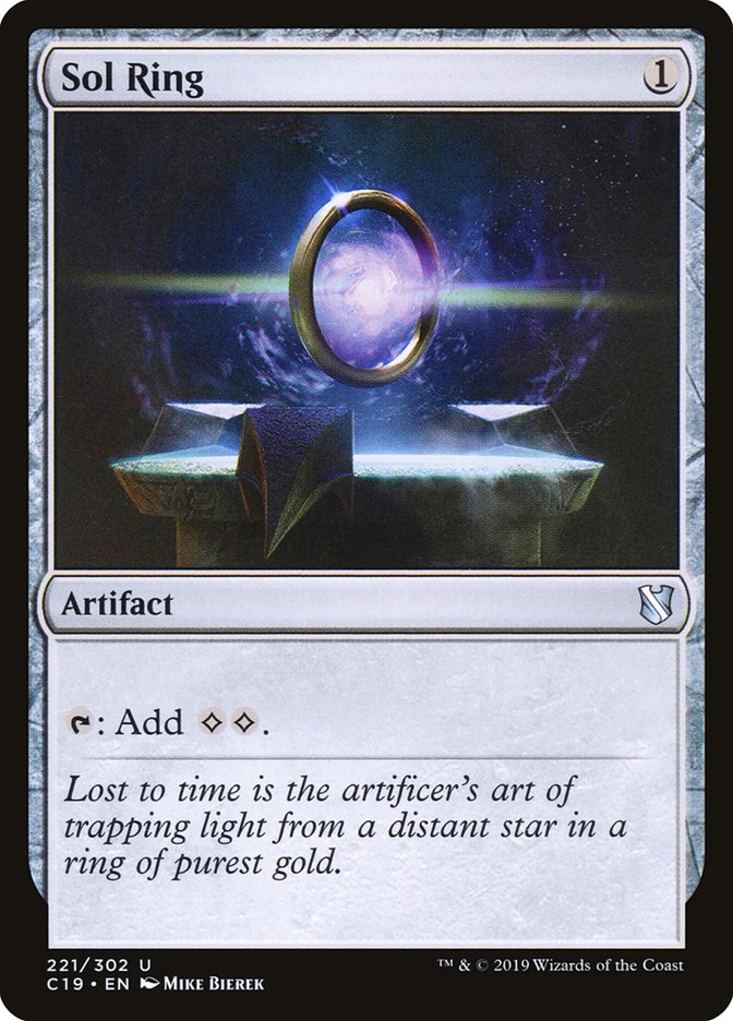 Sol Ring 221 (Commander 2019) 